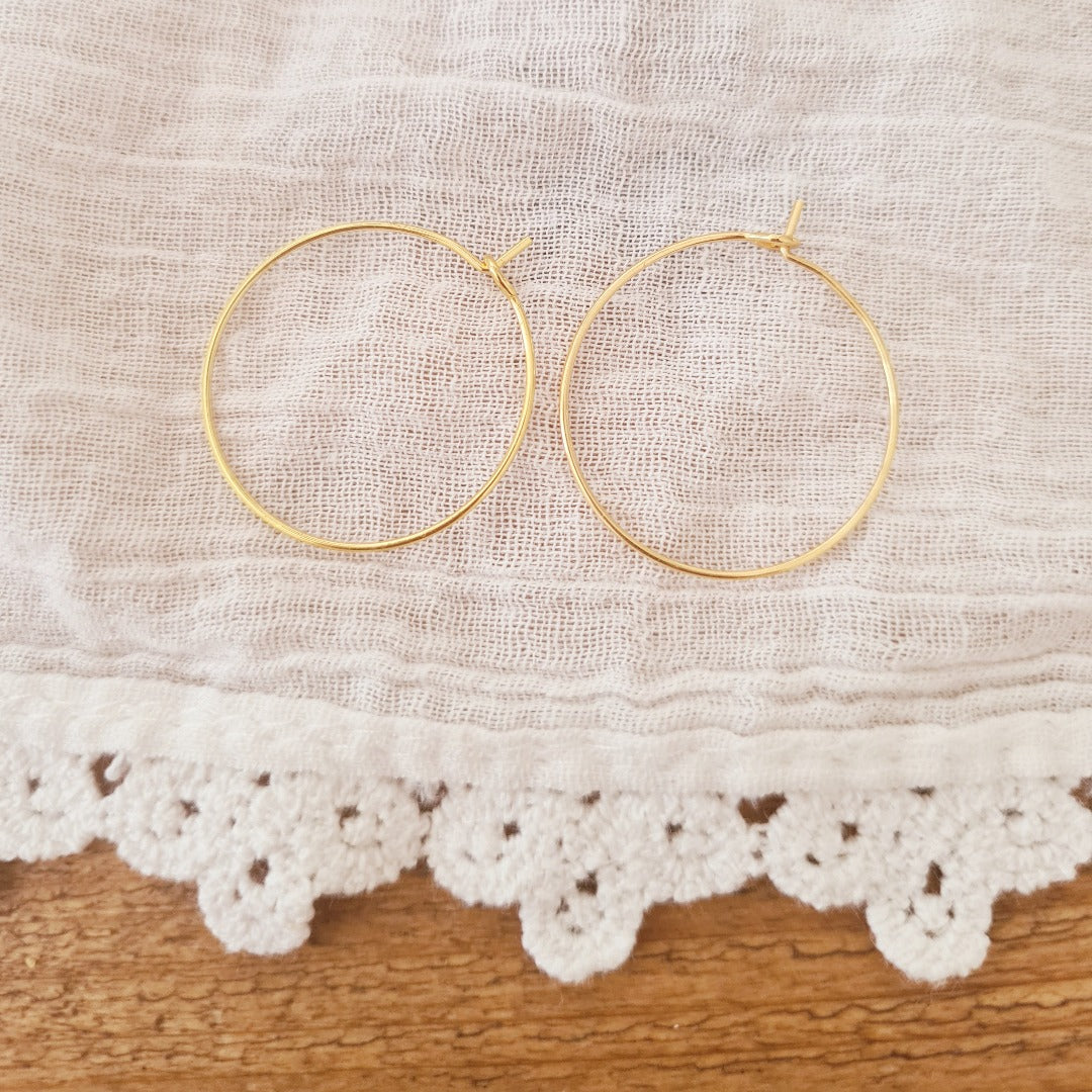 Basisoorbel gouden ring