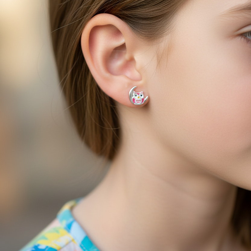 Kleine oorbel zonder oog