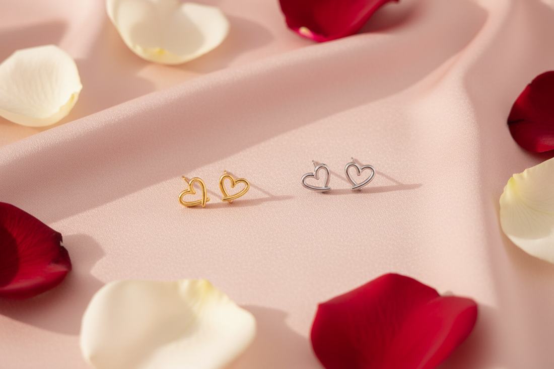Valentijnsdag 2026: vier de liefde met prachtige oorbellen in trendkleuren