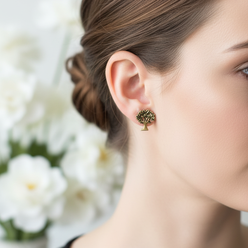 Gouden boom des levens studs - model