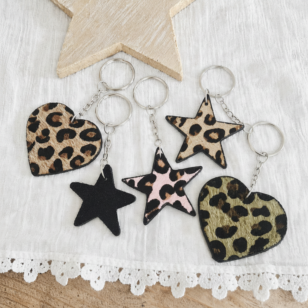 sleutelhanger of tassenhanger met leopard print trend 2026